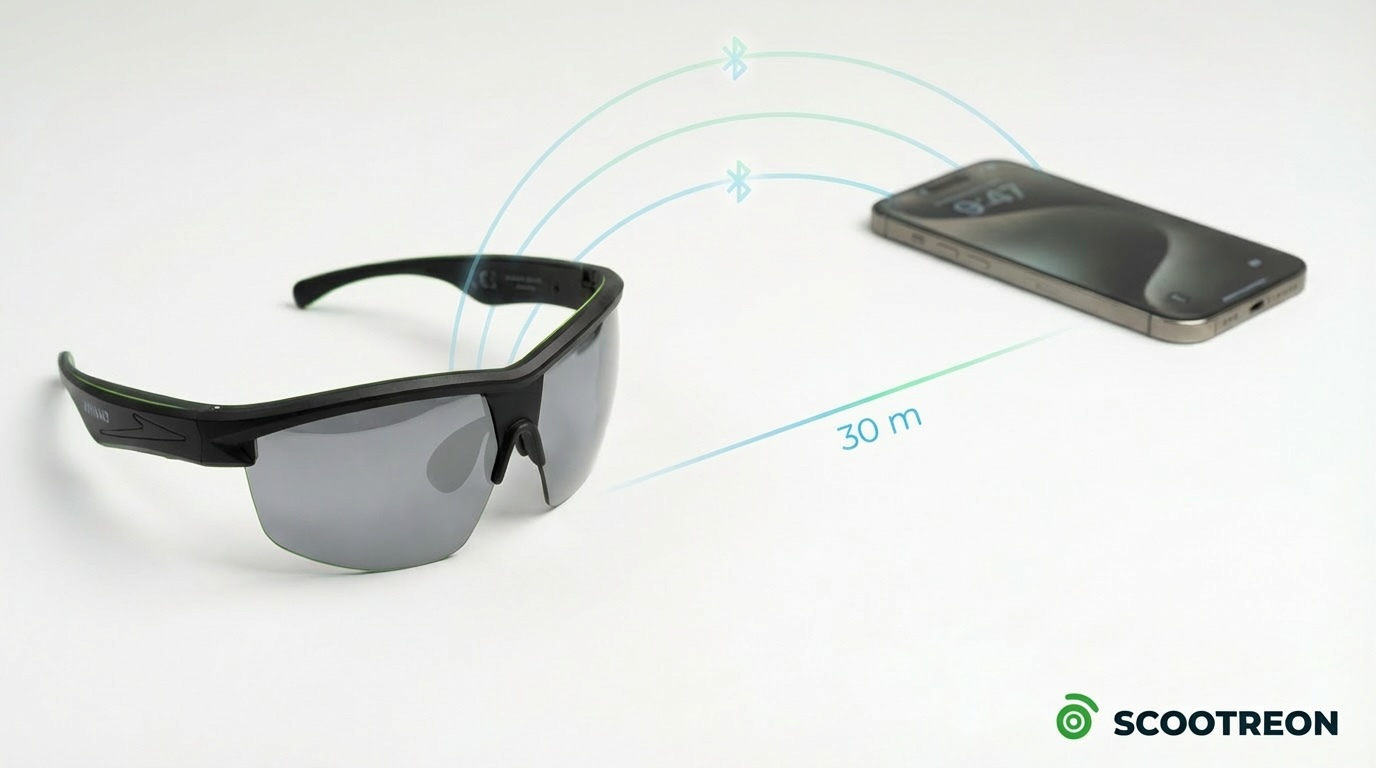 Sportovní hudební brýle Bluetooth